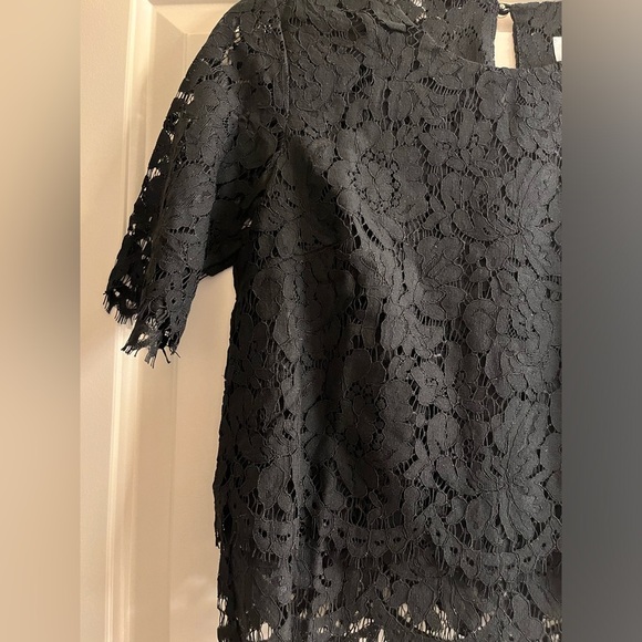 NEW Space 46 Layered Lace Crop Top Size S - Picture 4 of 5